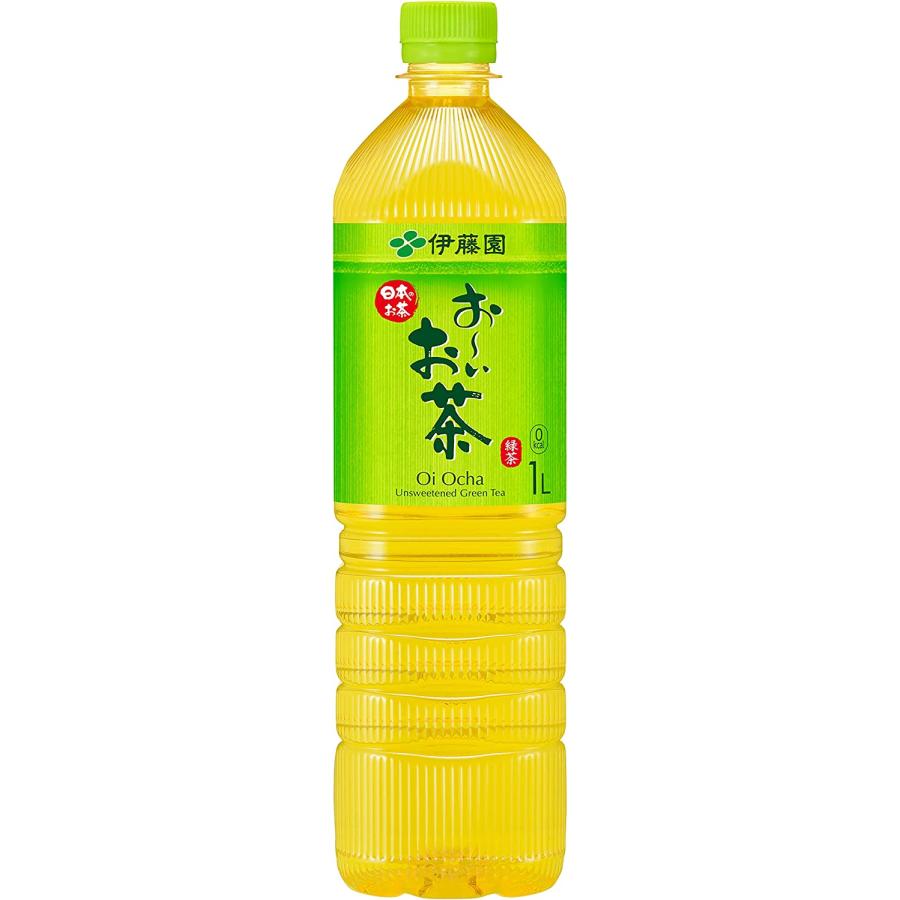 伊藤園（ITO EN） 送料無料 お〜いお茶 1000ml×1ケース/12本 : リカー