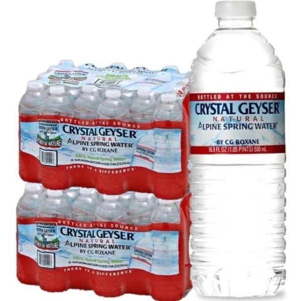 あすつく 送料無料 クリスタルガイザー500ml×48本 2ケース（Yahoo!・リカーBOSS）