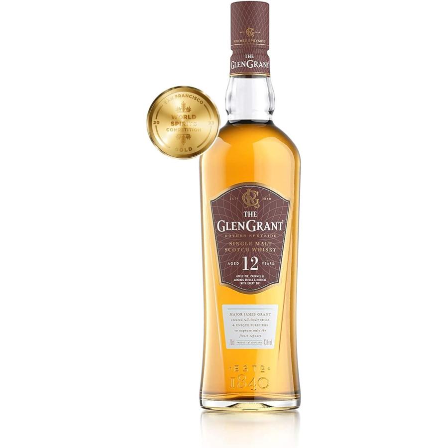 グレングラント  12年　　　　2本 THE GLEN GRANT 送料無料 シングルモルト グレングラント 12年