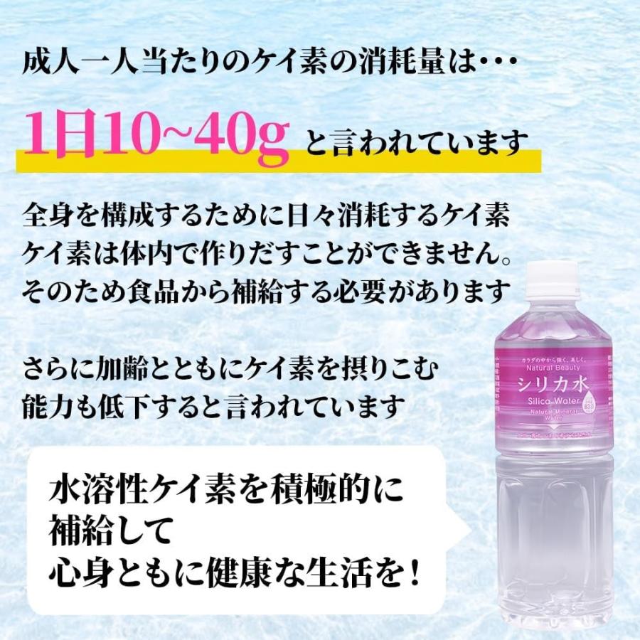 送料無料 友桝飲料 シリカ水 555ml×2ケース/48本 ナチュラルミネラルウォーター 飲料水 水 29291c2リカーBOSS