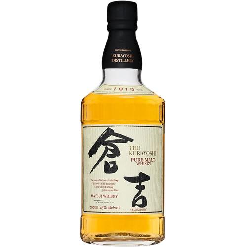 送料無料 松井酒造 マツイピュアモルトウイスキー 倉吉 43度 700ml×6本 