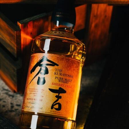 倉吉シェリーカスク12年5本、サントリー知多1本