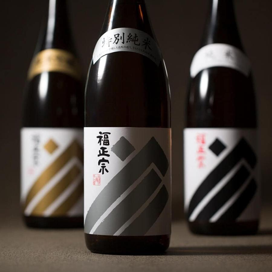 福光屋 日本酒 福正宗 銀ラベル 特別純米酒 1800ml 1.8L 1本 : リカー 
