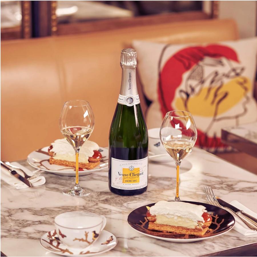 Veuve Clicquot 箱なし ヴーヴ・クリコ ホワイトラベル ドゥミ