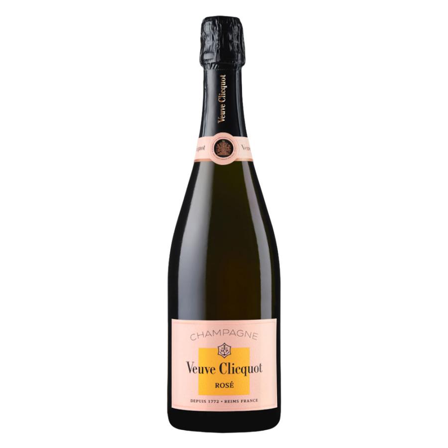 新品未開封　ヴーヴクリコ ローズラベル シャンパン750ml 箱無し 正規品 箱なし ヴーヴ・クリコ ローズラベル 750ml 1本［ロゼ/辛口