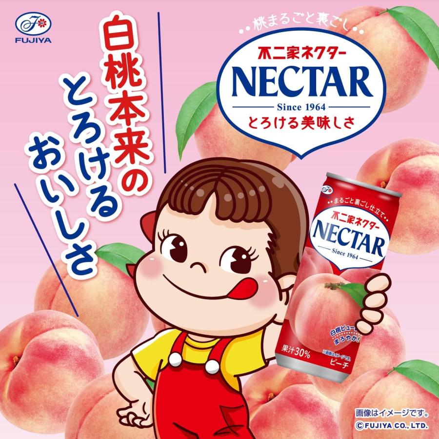 ネクター 送料無料 伊藤園 不二家 ピーチ 缶 250ml×1ケース/30本