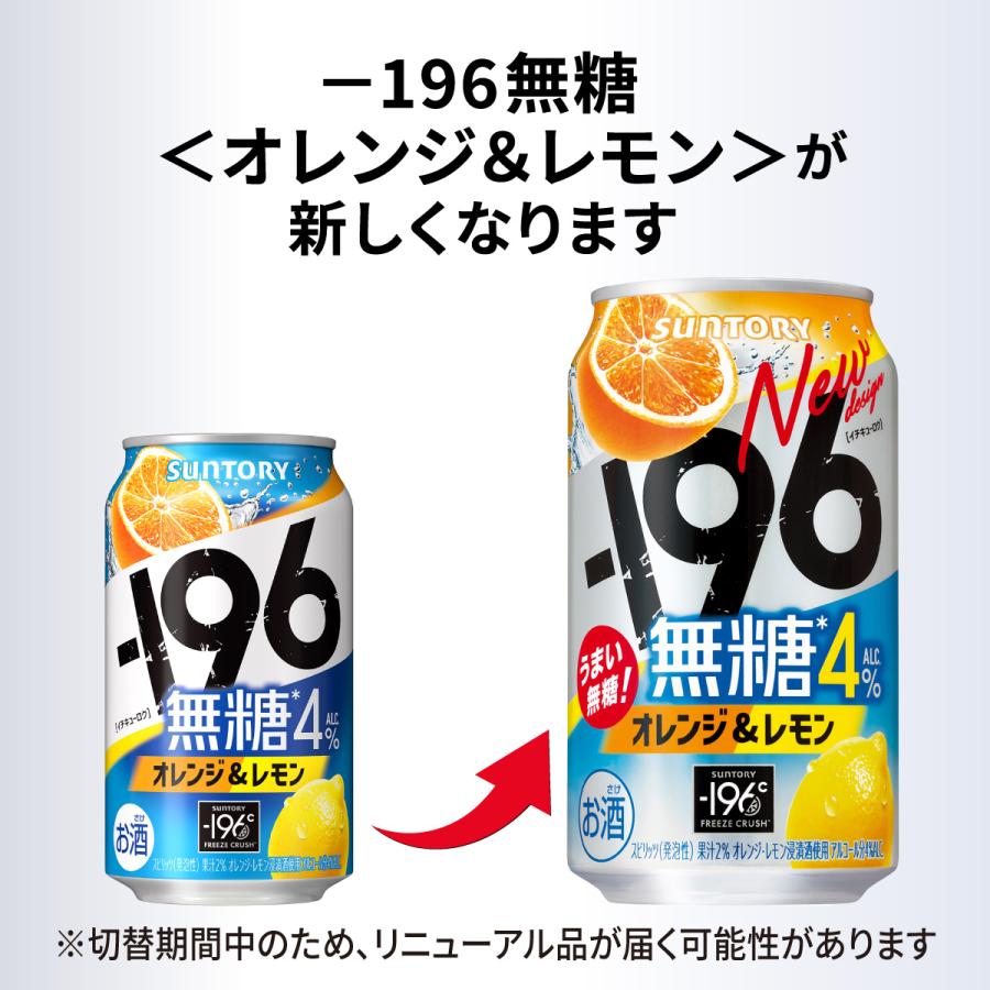 ー196 7/5限定P3％ あすつく 送料無料 サントリー -196℃ 無糖 オレンジ