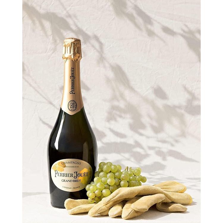 ペリエジュエグランブリュット　エコロジカルボックス　750ミリ　新品　2本セット ペリエ ジュエ グラン ブリュット グラス2脚セット エコロジカル