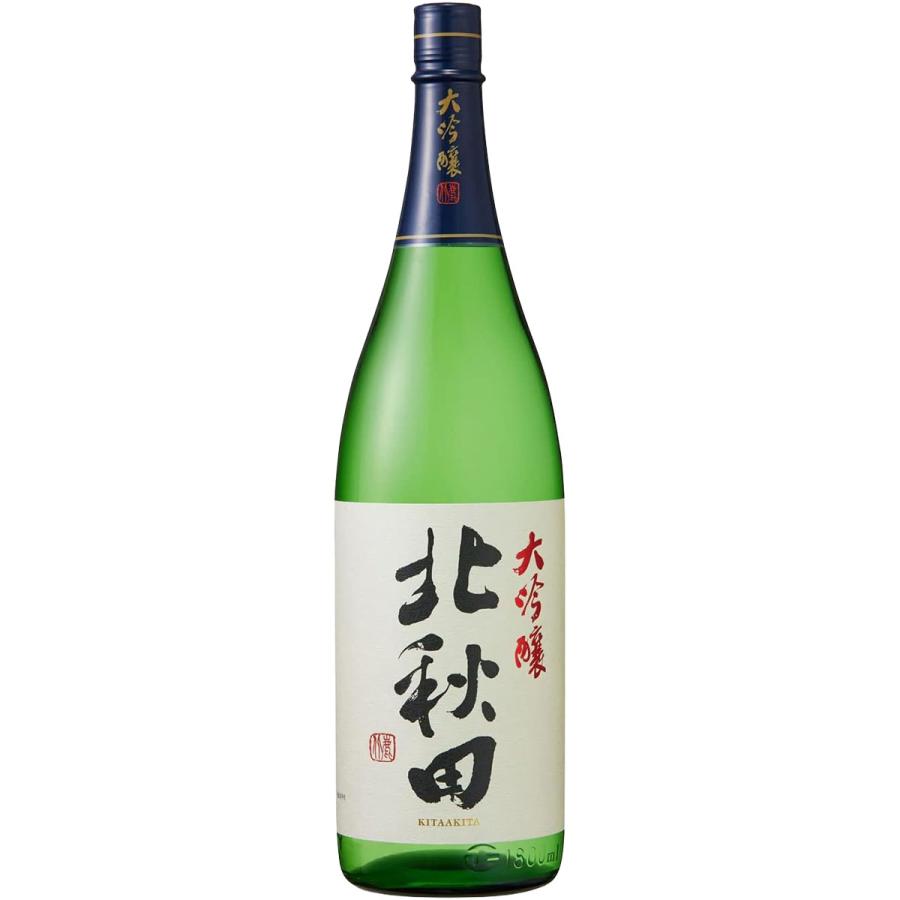 あすつく 日本酒 北鹿酒造 北秋田 大吟醸 1800ml 1.8L 1本 : リカー