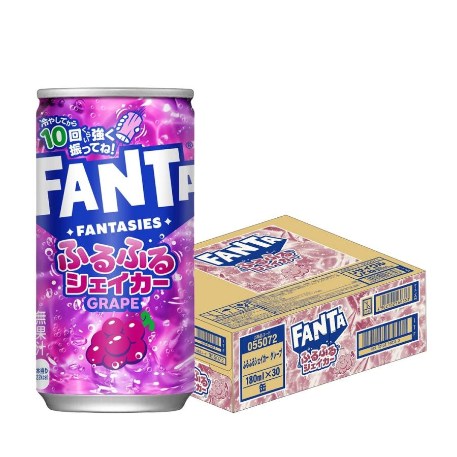 ファンタ 送料無料 コカ・コーラ ふるふるシェイカー グレープ 180ml×1