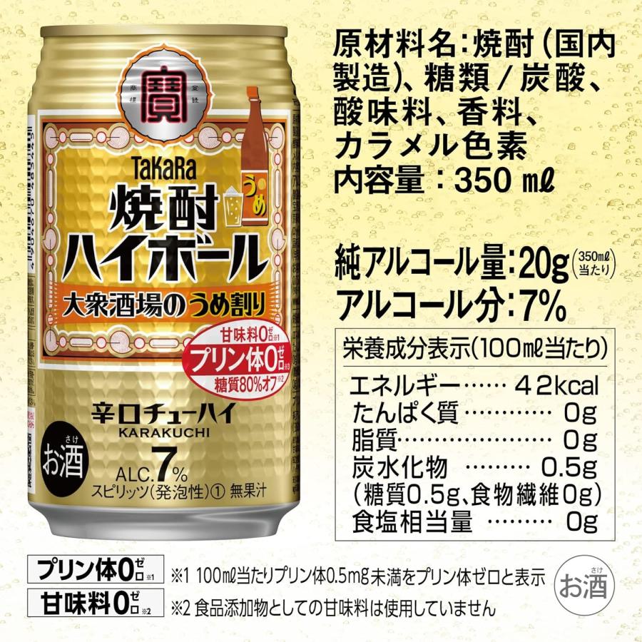 宝酒造 あすつく 缶チューハイ 宝 焼酎ハイボール 大衆酒場のうめ割り