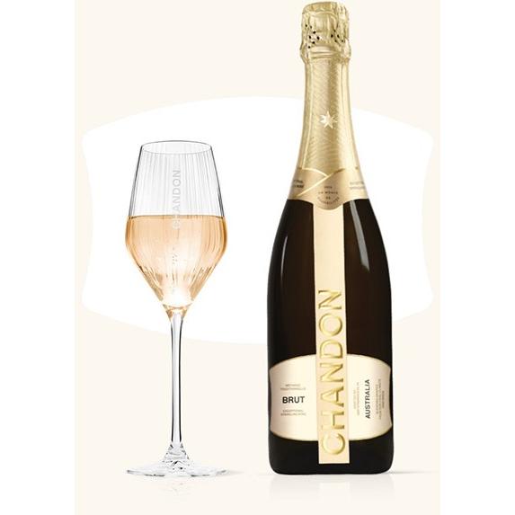 CHANDON スパークリングワイン BRUT 750ml ６本 CHANDON シャンドン ブリュット 750ml 限定ギフトボックス入り