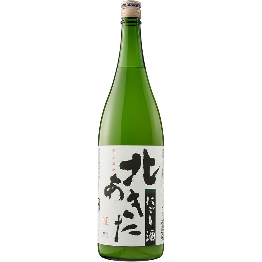 北鹿 あすつく 日本酒 北鹿酒造 北秋田 にごり酒 1800ml 1.8L 1本