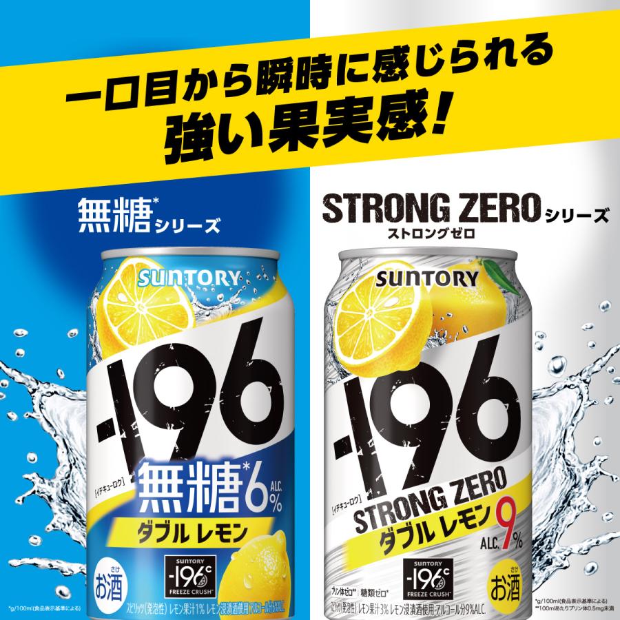 チューハイ 酎ハイ サワー 送料無料 サントリー -196℃ ストロングゼロ ダブルシークワーサー 350ml×２ケース/48本 あすつく チューハイ サントリー −196 ストロングゼロ ダブルシークヮーサー 350ml 缶 24本×2ケース（48本） 送料無料 あすつく 送料無料  サントリー -196℃ 無糖 ダブルシークヮーサー 500ml×2ケース/48本 Amazon.co.jp: サントリー -196℃ストロングゼロ  ダブル シークワーサー ...