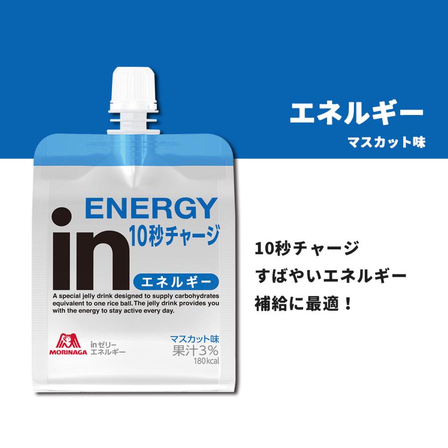 Morinaga in ゼリープロテイン タンパク質5g入 72個(2ケース) Morinaga in ゼリープロテイン タンパク質5g入 72個(2ケース