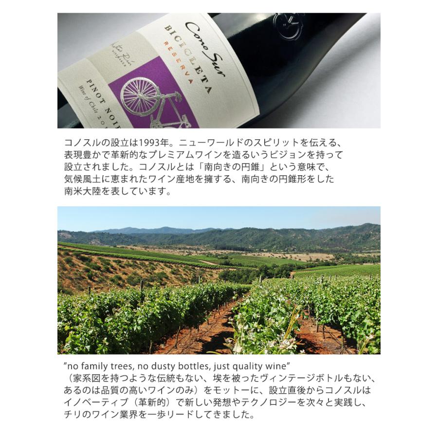 5/25限定+3％ 送料無料 ワイン ワインセット  コノスル ビシクレタ・レゼルバ シリーズ バラエティ12本 ワインセット｜liquor-boss1｜03