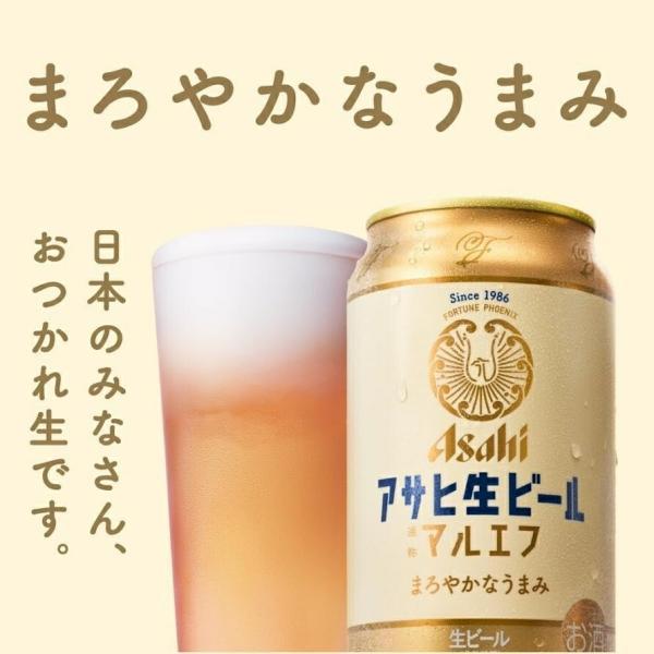 あすつく 送料無料 アサヒ 生ビール マルエフ 500ml×1ケース/24本