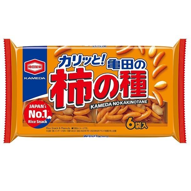 亀田の柿の種 送料無料 亀田製菓 180g(6袋詰）×2ケース/24袋 : リカー