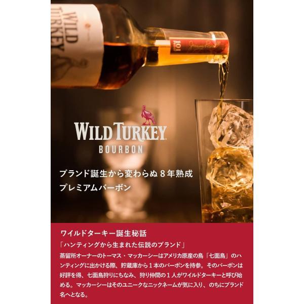 ワイルドターキー 送料無料 バーボンウイスキー 8年 40.5度 700ml×12本