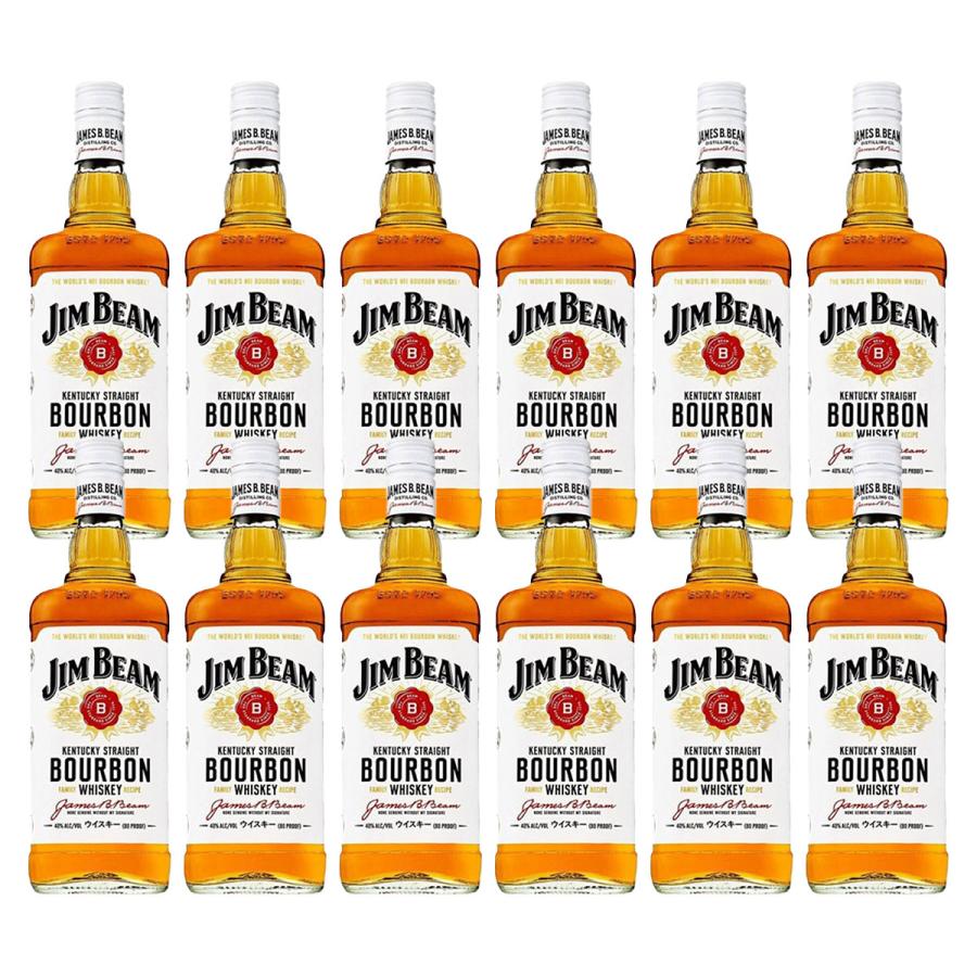 SUNTORY（サントリー） 送料無料 ケース販売 ジムビーム ホワイト 正規