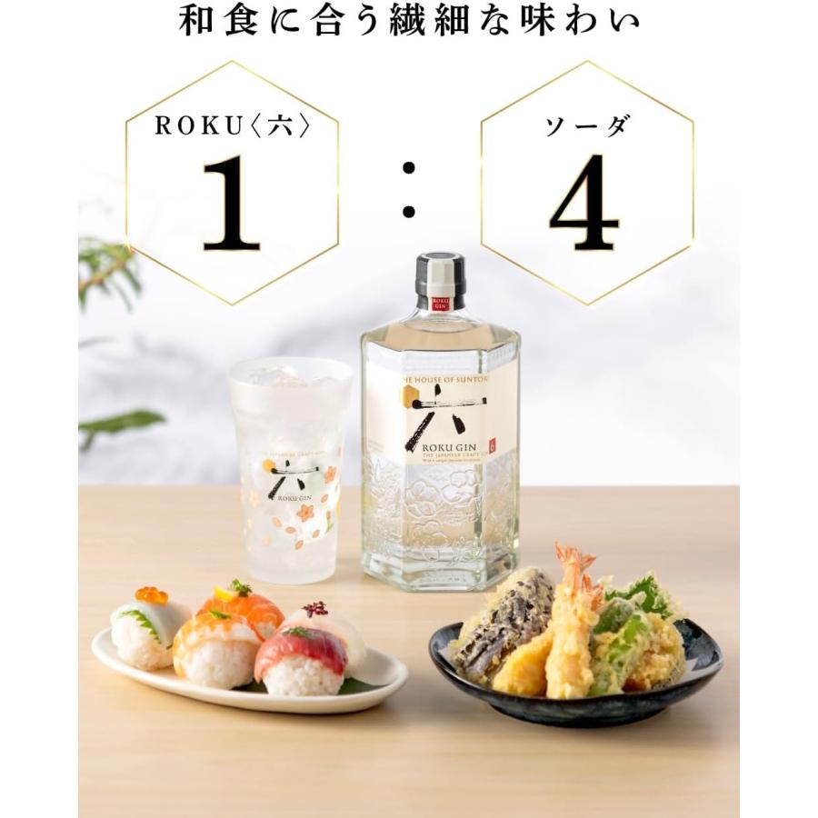 SUNTORY（サントリー） 送料無料 ジャパニーズクラフトジン ROKU 47度