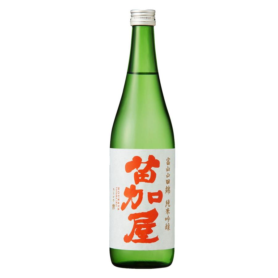 富山県 若鶴酒造 苗加屋 富山山田錦 純米吟醸 720ml 1本 日本酒