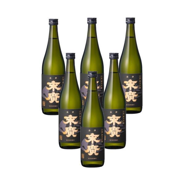 送料無料 日本酒 末廣酒造 山廃純米吟醸 末廣 すえひろ 720ml×6本 | 