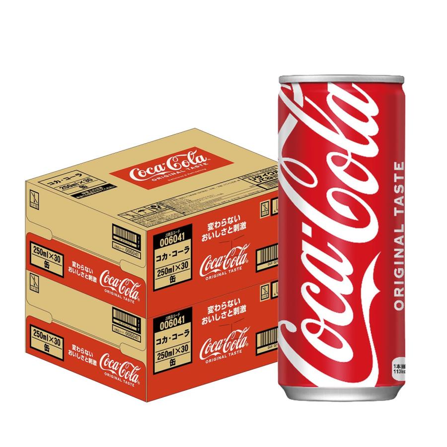 コカ・コーラ 12/28限定P2% あすつく 送料無料 250ml×2ケース/60本