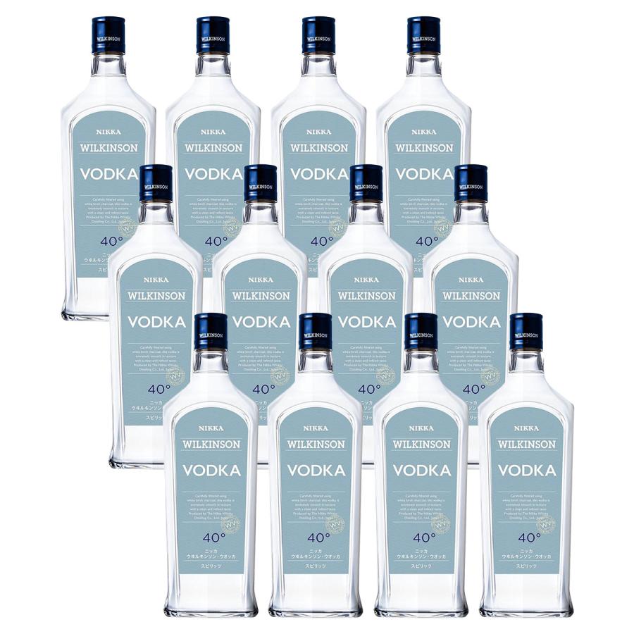 WILKINSON 送料無料 アサヒ ウィルキンソン ウォッカ 40度 720ml×12本
