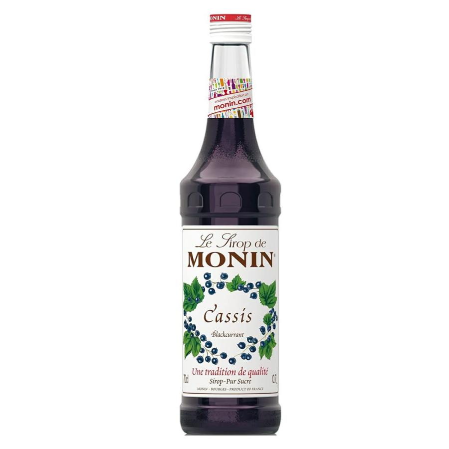 モナン カシスシロップ 700ml 6本セット MONIN（モナン） ケース販売 送料無料 カシス・シロップ 700ml×6本