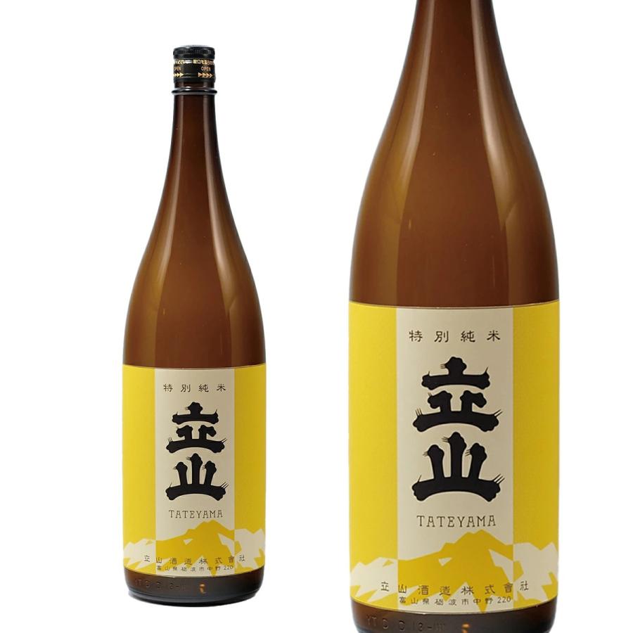 富山県 立山酒造 純米酒 1800ml 1.8L 1本 : リカーBOSS 2号店 - 通販