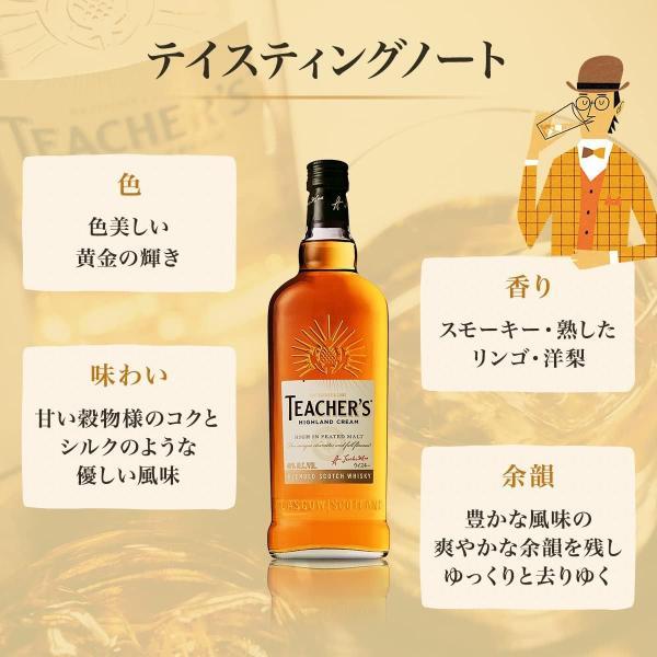 ティーチャーズ スコッチウィスキー ハイランドクリーム 40度 700ml 1
