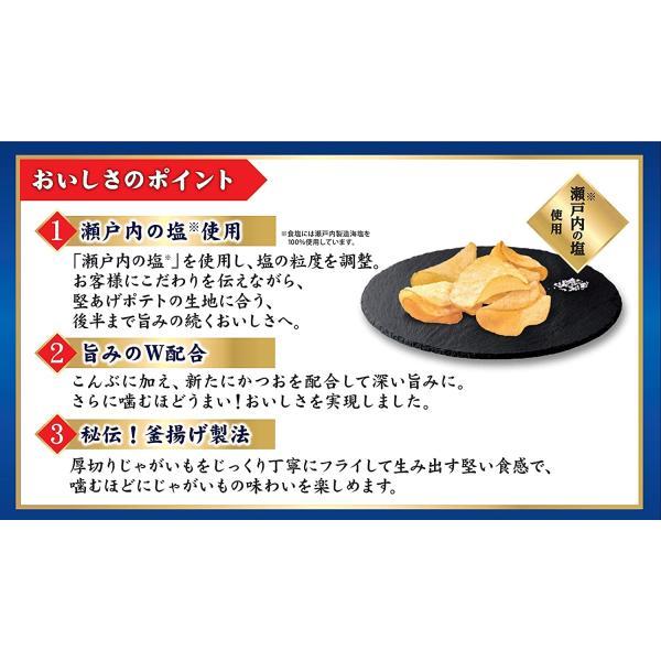 堅あげポテト 送料無料 カルビー うすしお味 65g×24袋 本州(一部地域