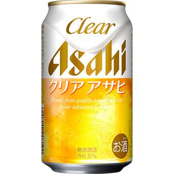 クリアアサヒ 在庫処分【送料無料】アサヒ 350ml 24缶入 2ケース （48