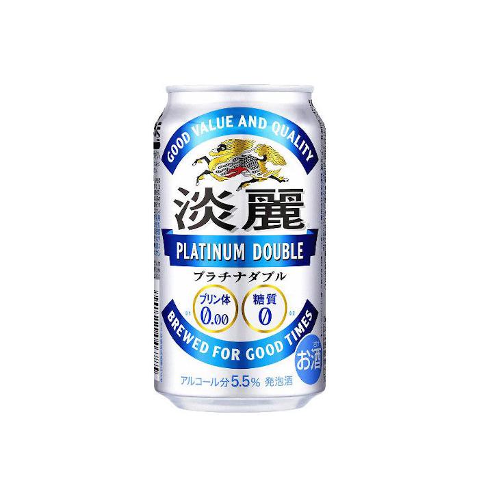 キリン 発泡酒 淡麗 プラチナダブル 350ml 24缶入 1ケース(24本) 1ケース1個口発送 ビール、発泡酒 .キリン 淡麗プラチナダブル 350ml×1ケース(24本) ビール ドリンク ギフト プレゼント