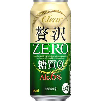 送料無料】アサヒ クリアアサヒ 贅沢ゼロ 500ml 24缶入 1ケース（24本