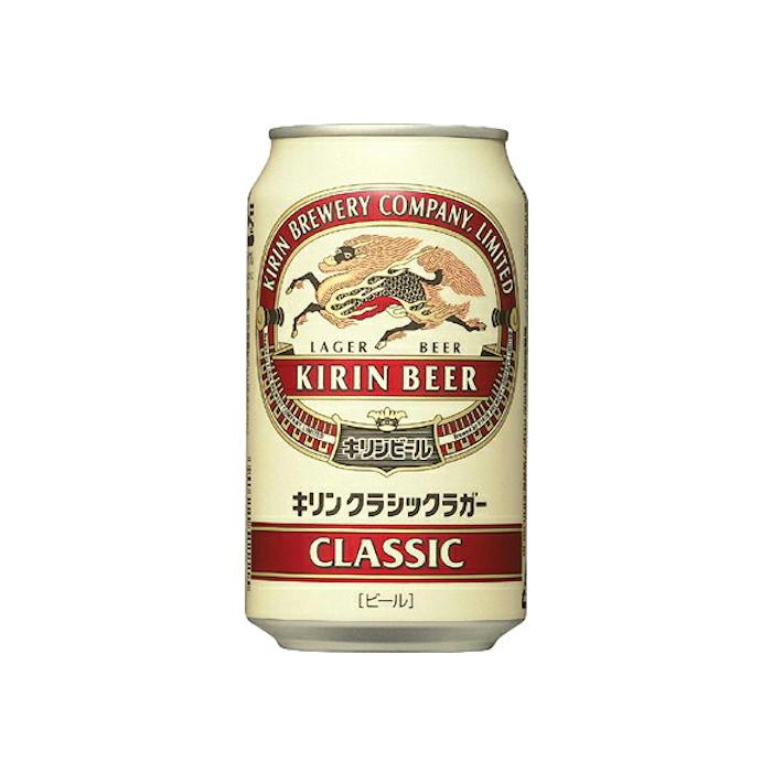 【送料無料】キリン ビール クラシックラガー 350ml 24缶入 2ケース （48本）※PPバンド｜liquor-enterprise