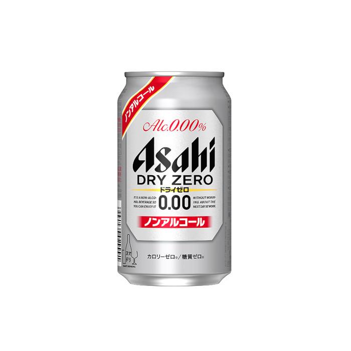 アサヒ ノンアルコールビール ドライゼロ 350ml 24缶入 2ケース （48本）※PPバンド