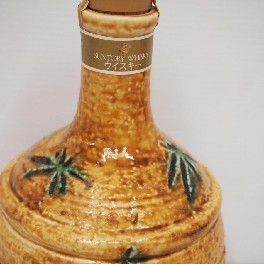 完売御礼/古酒】サントリー ウイスキー 山崎 黄瀬戸竹文徳利瓶 完売御礼/古酒】サントリー ウイスキー 山崎 黄瀬戸竹文徳利瓶