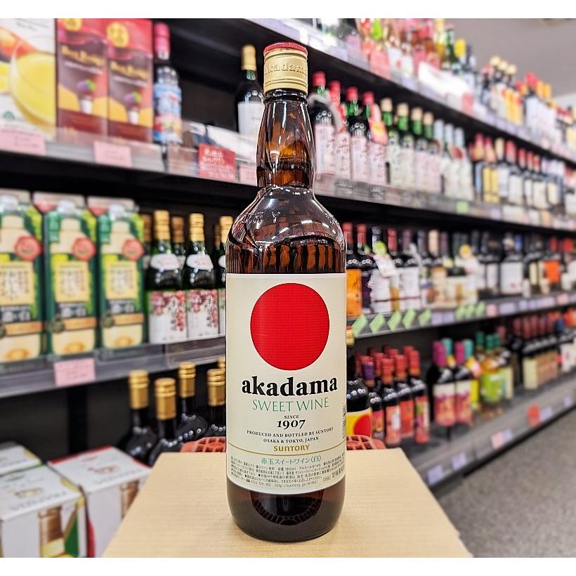 akadama ワイン 赤玉スイートワイン 白 1800ml サントリー : リカー