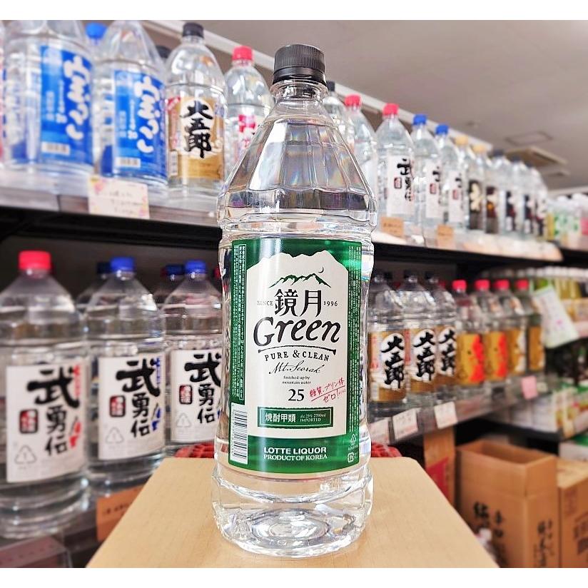 鏡月 焼酎 甲類 25° 2.7L : リカーショップ二本松ヤフー店 - 通販