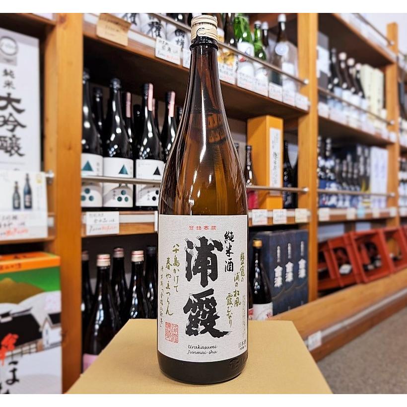 浦霞 日本酒 純米酒 1.8L 15度 宮城県 塩釜市 佐浦 : リカーショップ