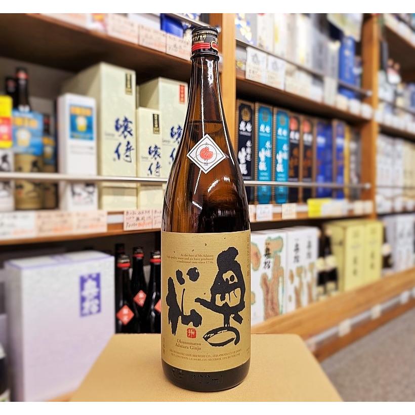 奥の松 日本酒 あだたら吟醸 1.8L 15度 福島県 二本松市 奥の松酒造