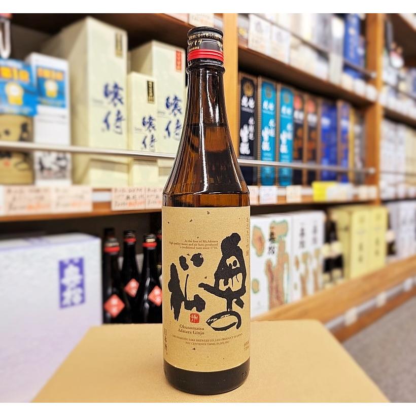奥の松 日本酒 あだたら吟醸 720ml 15度 福島県 二本松市 奥の松酒造