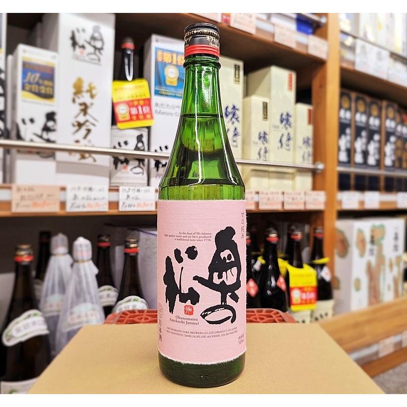 奥の松 日本酒 甘口純米 720ml 15度 福島県 二本松市 奥の松酒造