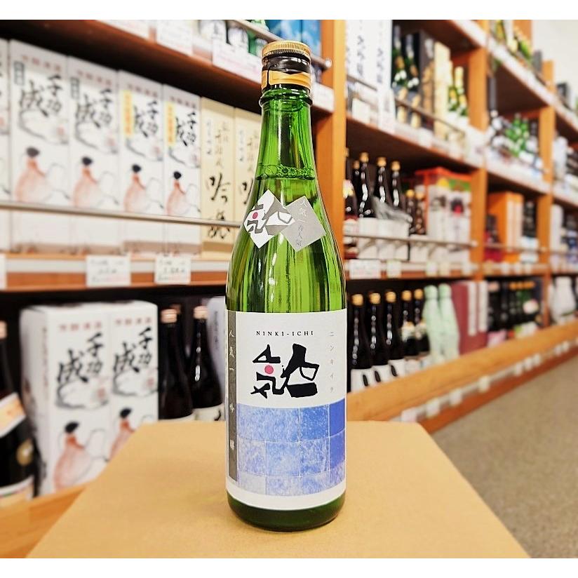 人気酒造 日本酒 人気一 青人気 吟醸 720ml 15度 福島県 二本松市