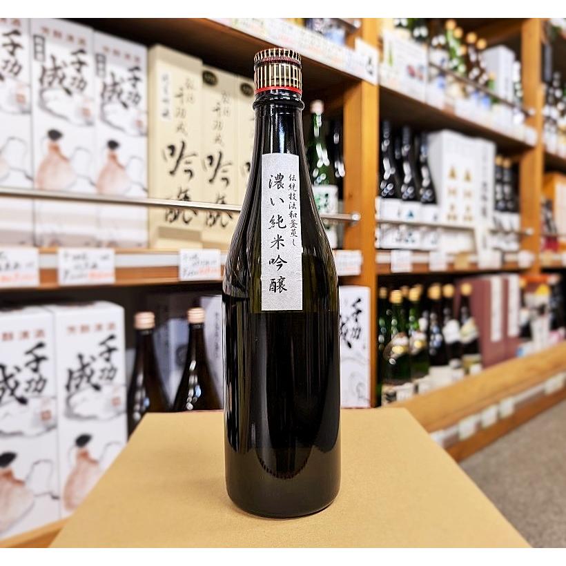 人気酒造 日本酒 人気一 伝統技法和釜蒸し濃い純米吟醸 720ml 16度