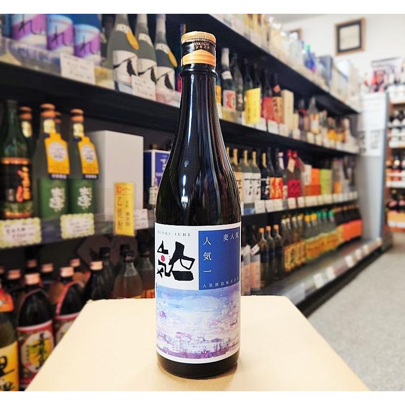 人気酒造 焼酎 麦 人気一 麦人気 720ml 25度 福島県 二本松市 : リカー