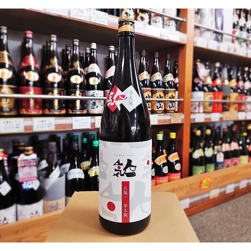 人気酒造 焼酎 芋 人気一 芋人気 1.8L 25度 福島県 二本松市 : リカー