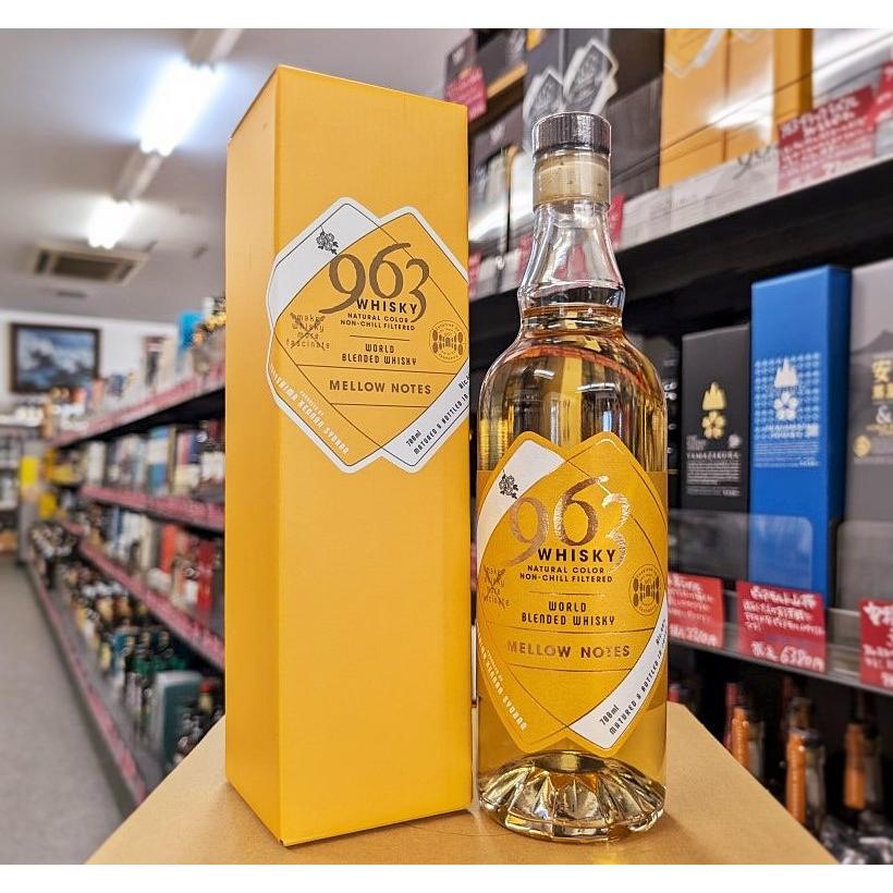 笹の川 963 ワールドブレンデッド ウイスキー メロウ ノーツ 700ml
